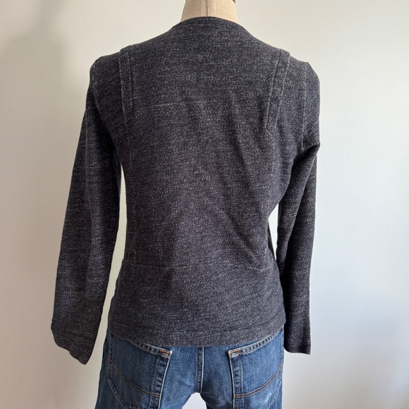 Tommy Hilfiger - Blue Zipped Long Sleeve Cardigan - Picture 9 of 12